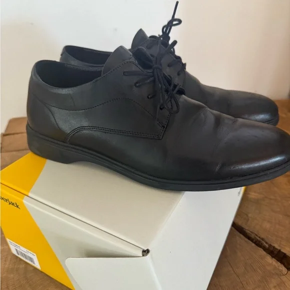 Amberjack The Original (Obsidian) - Classic Men's Dress Shoes - 11.5 / Wide